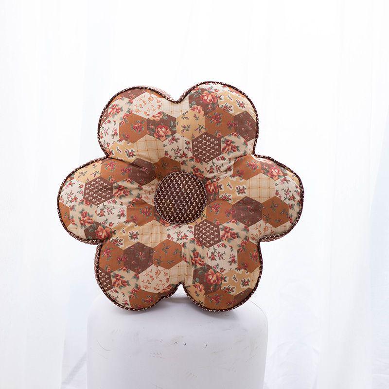 Корейская подушка с цветком сливы: Подушка для сна из 100% хлопка для офиса и спальни