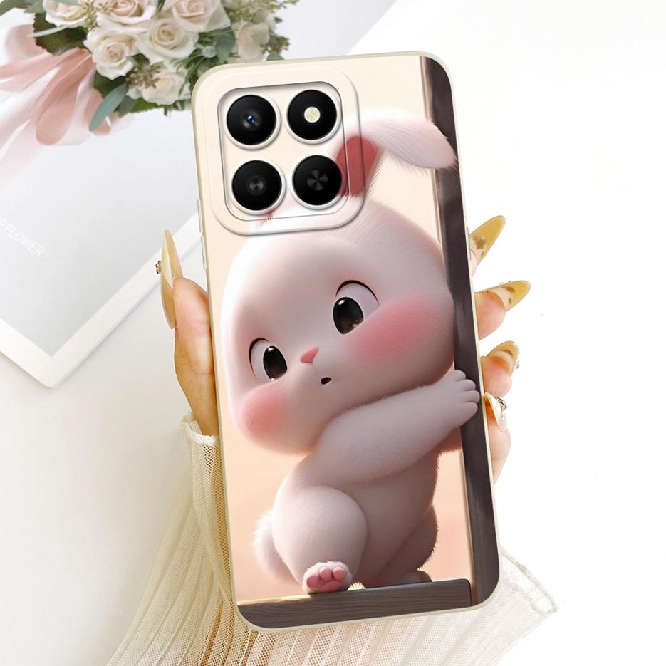 Чехол для Honor 400 Smart 5G LGN-NX1 Милый Забавный Мультяшный Чехол Ударопрочный Чехол для Телефона Для Honor X7d 4G HonorX7d 5G Мягкие Fundas Сумки