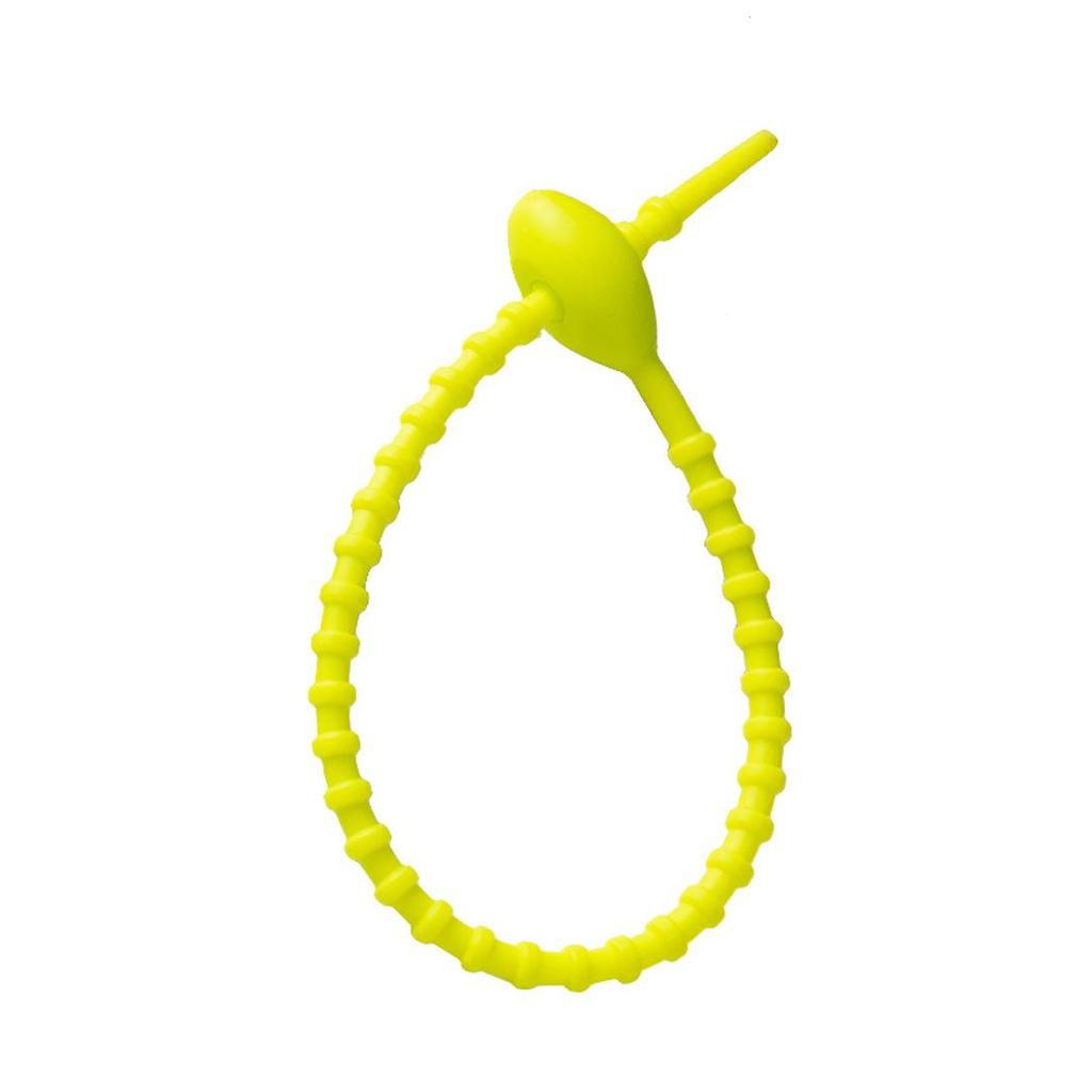 Цветная силиконовая стяжка-головастик: Сделай сам брелок, Модная игрушка, Ремешок для сумки и Намотка для шнурка