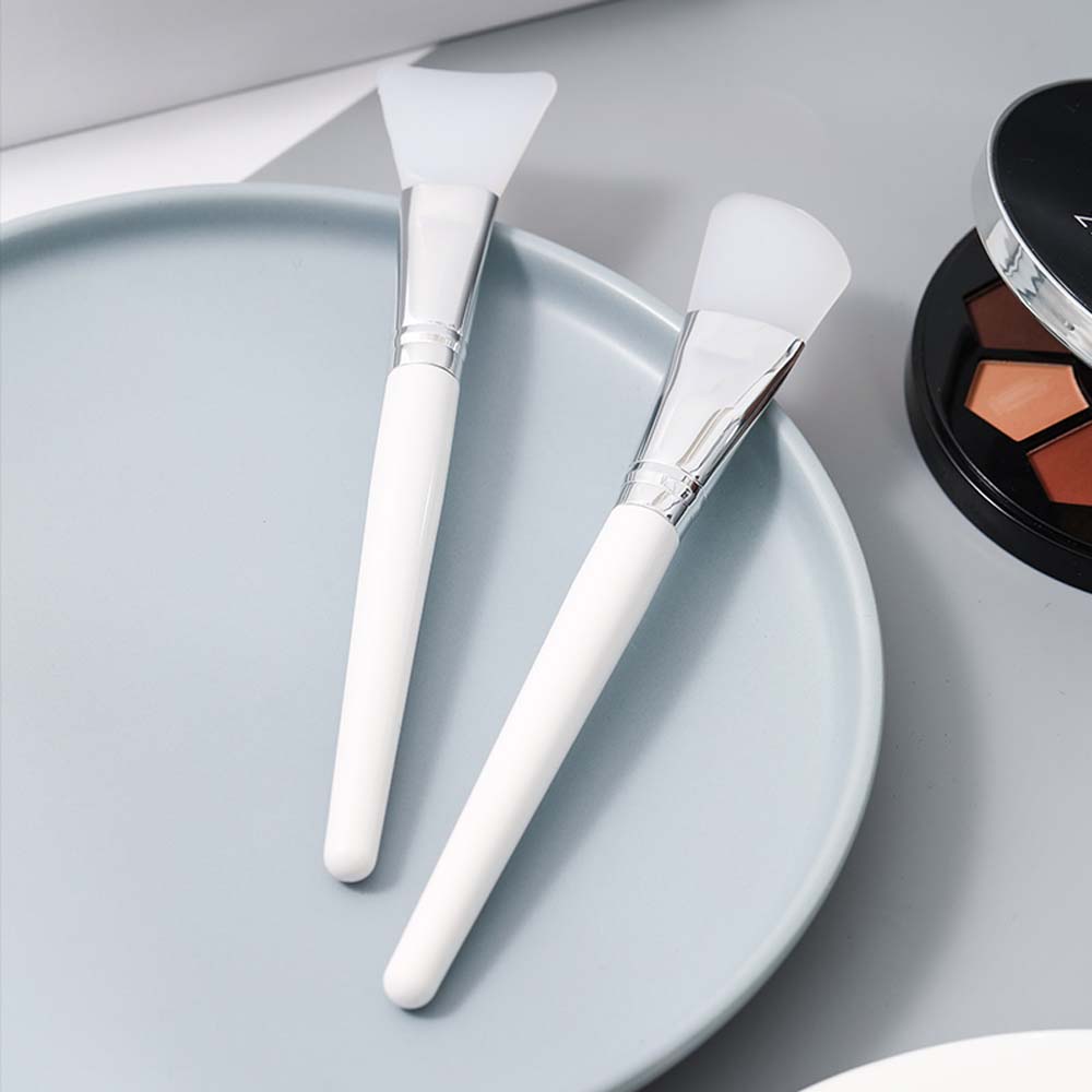 Reusable DIY Home Salon Makeup Brush Silicone Mask Brush Facial Mud Mixing Brush Skin Care Tools