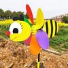 3D ветряк-животное для детского двора, украшения для газона, садовые вертушки, ветряные вертушки
