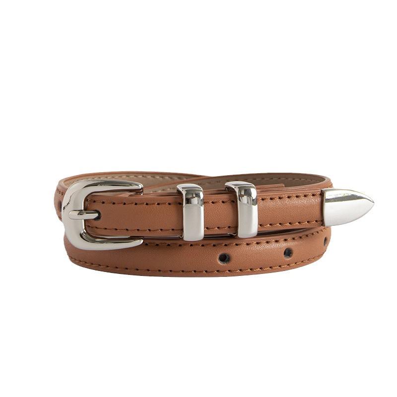 Highquality Pu Leather Belt For Women With Classic Pin Buckle For Business And Casual