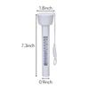 Floating Thermometer Water Temperature Thermometer Water Temperature Gauge for Outdoor Indoor Swimming Pools Spas Hot Tubs