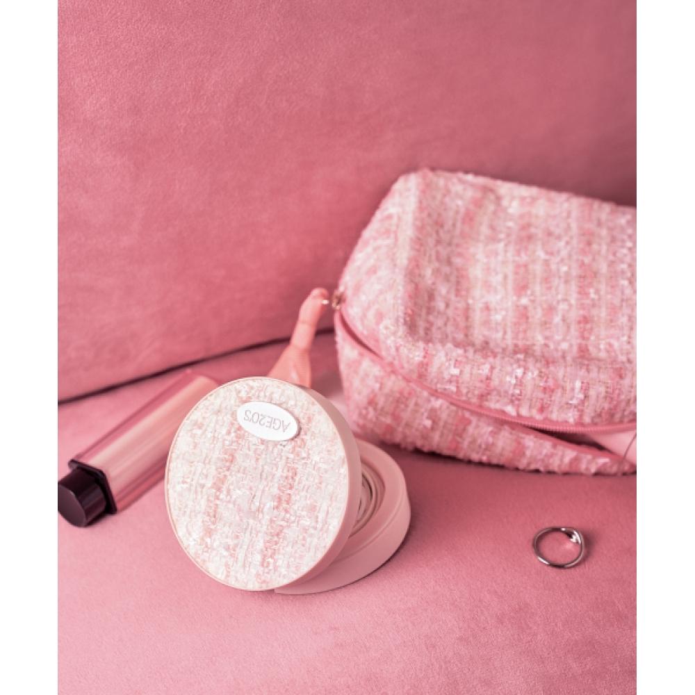 Age 20 S eSSence Cover Pact Flora  Original + Refill + Tweed Pouch 