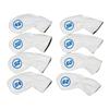 8Pcs Golfs Iron Head Cover Thick PU Leather Embroidered Number Golfs Head Cover Replacement Headcover Protective Cover