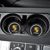 2Pcs Car Anti Slip Coaster Water Cup Accessories For Porsche Cayenne Macan 911 Gt3 918 928 944 968 Boxster Panamera