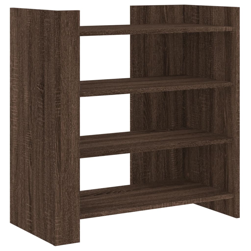 Sideboard in Brown Oak Look 73.5 x 35 x 75 cm Particleboard