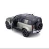 Bburago Land Rover Defender 110 2022 Масштабная модель автомобиля (Зеленый металлик) 1/24