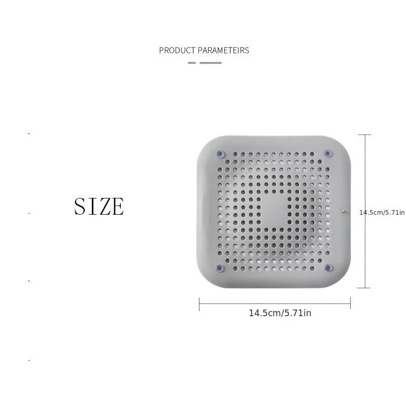 Сливная пробка для душа, пробка для улавливания волос, сито для кухонной раковины, канализационный силиконовый фильтр для ванной комнаты, пола, ванны, аксессуары для дома