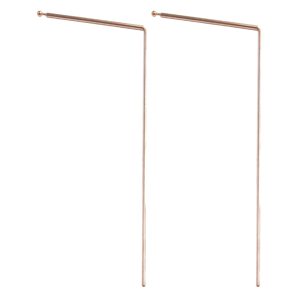 Плоская головка медного зонда, металлический зонд с круглой головкой, 99,9% меди