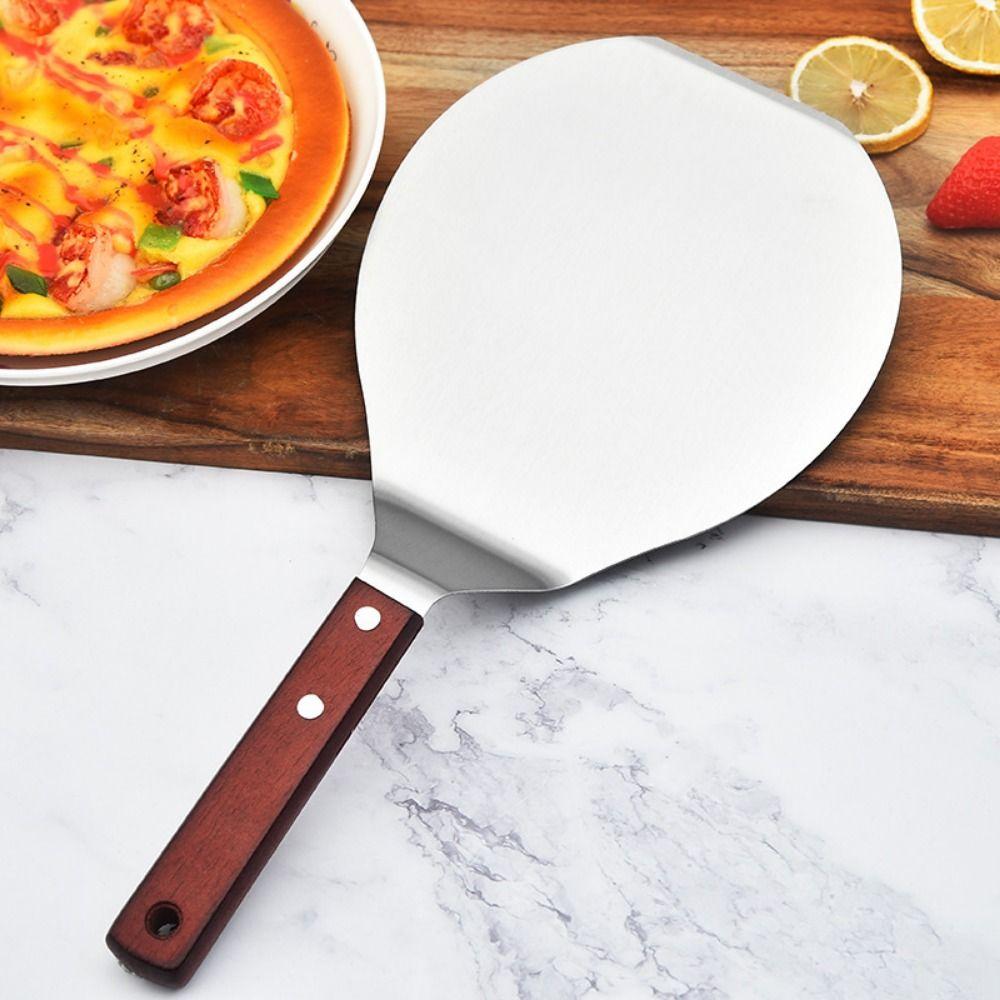 Non Stick Pizza Shovel Wooden Handle Pizza Peel Professional Pizza Paddle Kitchen Use