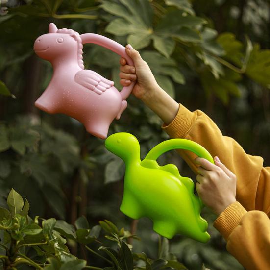 1/1,5 л Лейка Мультяшный Динозавр Лошадь Слон Стайлинг Лейка Просторная Большая Вместимость Лейка для Растений