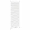 VidaXL Store Plissé Blanc 40x100cm Fenêtre Occultant Tamisant Store Enrouleur 240585