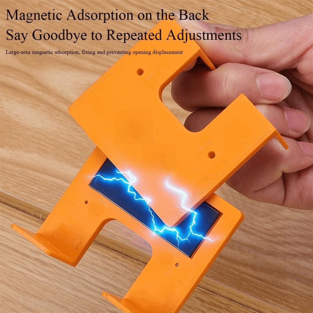 With Magnetic Fixed Hinge Installation Fixing Plate Cabinet Door Panel Hinge