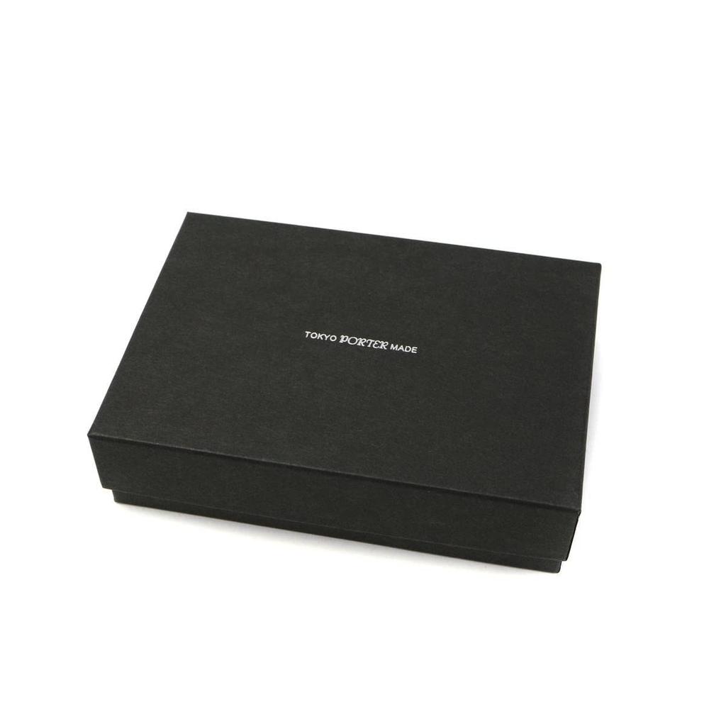 Porter CURRENT Чехол для визиток Кожаный держатель для визиток с тиснением (ЧерныйBLK)