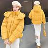 Women’s Short Hooded Windproof Thicken Warm Winter Jacket With Raglan Sleeves