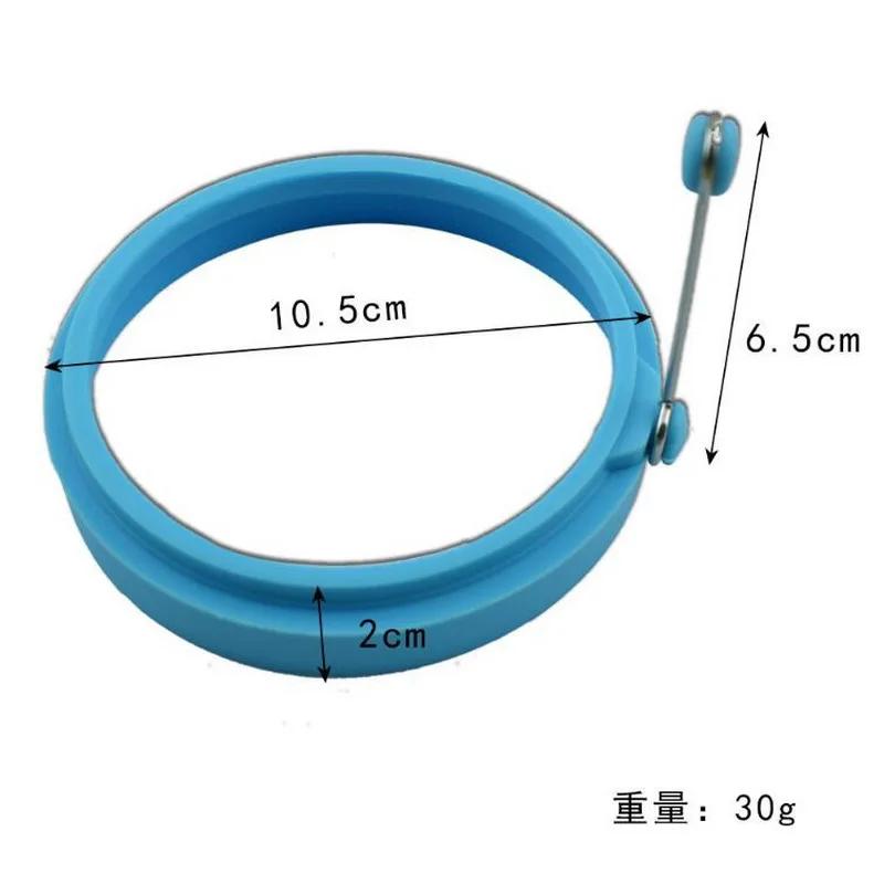 Новое силиконовое кольцо для яичницы-блинчиков, круглая форма для омлета, жареных яиц, форма для приготовления завтрака, сковорода для духовки, кухня