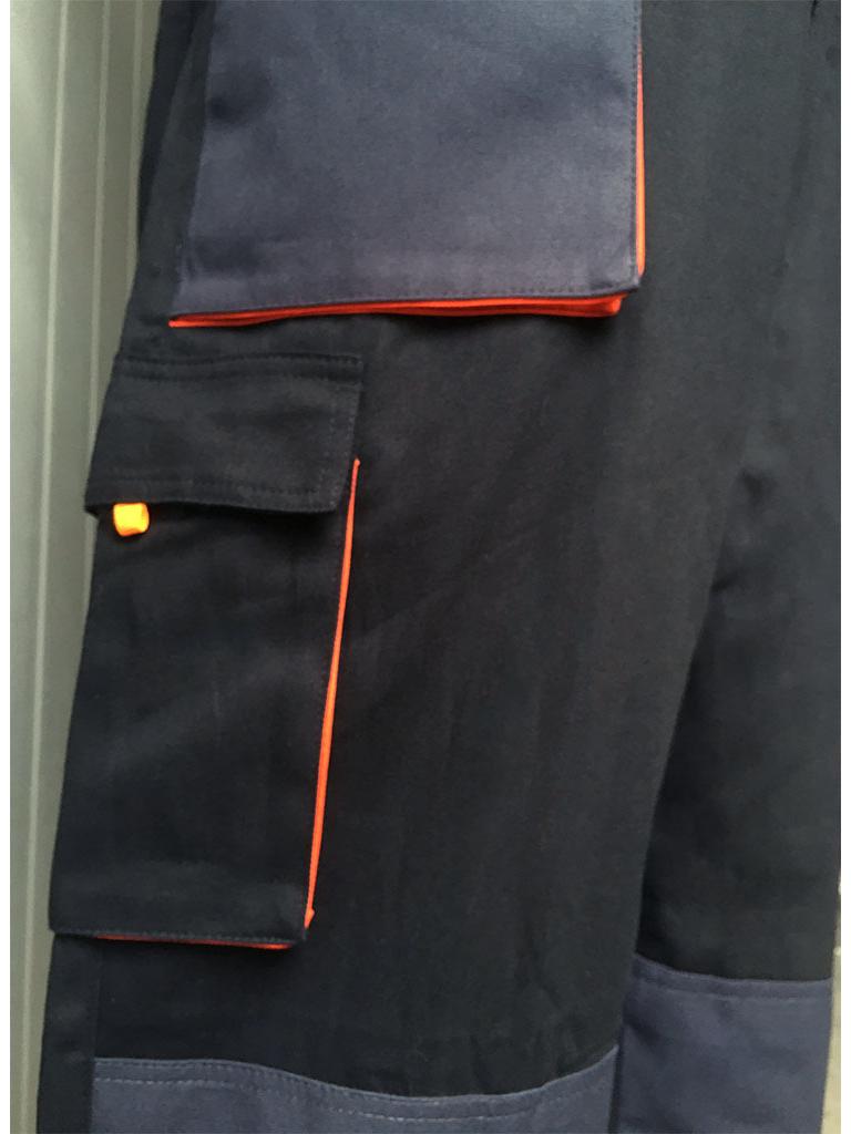 Unisex Pure Cotton Work Pants - Four Seasons Durable, Dirt & Wear-Resistant Plus Size Overalls for Machine Repair.