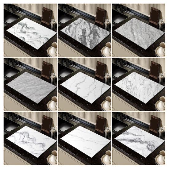 Мраморный коврик для сушки посуды Быстросохнущая диатомовая земля Водопоглощающая подкладка Посуда Кухонная столешница Миска Бутылка Подставка для чашек Диатомитовый коврик