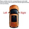 Right Passenger Side Mirror Cover Replacement Compatible With Volkswagen Jetta      2024 Rearview Mirror Cover Without Turn Signal (Black right)