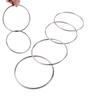 Close-up Magic Trick Magic Linking Hoops Classic Magic Iron Hoops Magic Rings Metal Ring Iron Rings