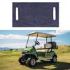 Universal Golf Car Seat Cover Soft Blanket Towel Easy Installation Durable Polyester for Most 2 Person Seats Club Accessories