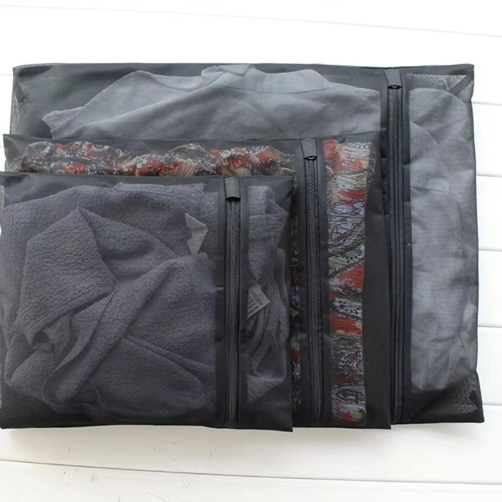 Multifunctional Heavy Duty Laundry Bag Black Underwear and Bra Washing Case  For Home Machine