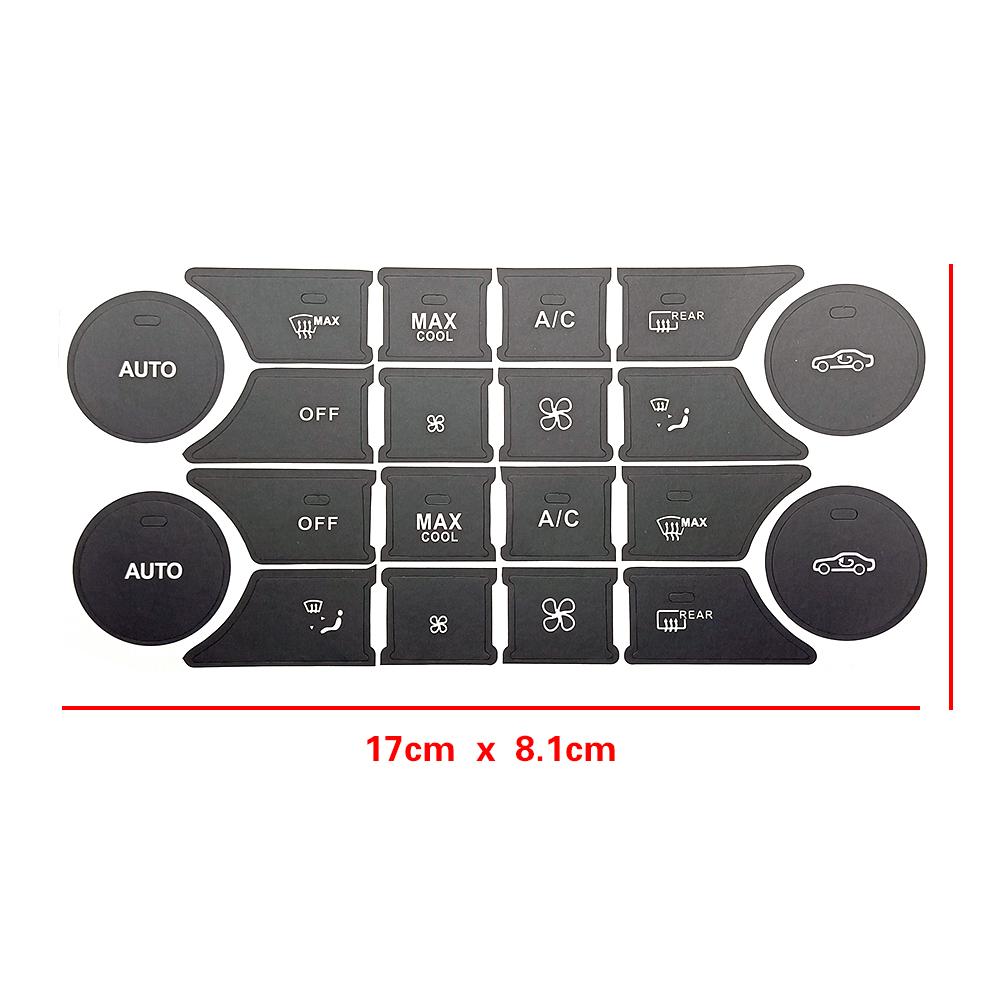 Для Mercedes Benz C W204 CLS C218 GLK X204 GLK X204 SLK R172 автомобильный кондиционер климат кнопка переключения переменного тока ремонт наклейка