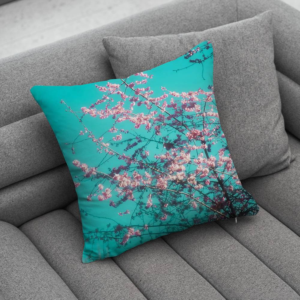 AArizonaES Green Tea Pillow Case Pillowcase Home Sofa Cushions Car Cushions Pillowcover Office Pillowshell Pillow