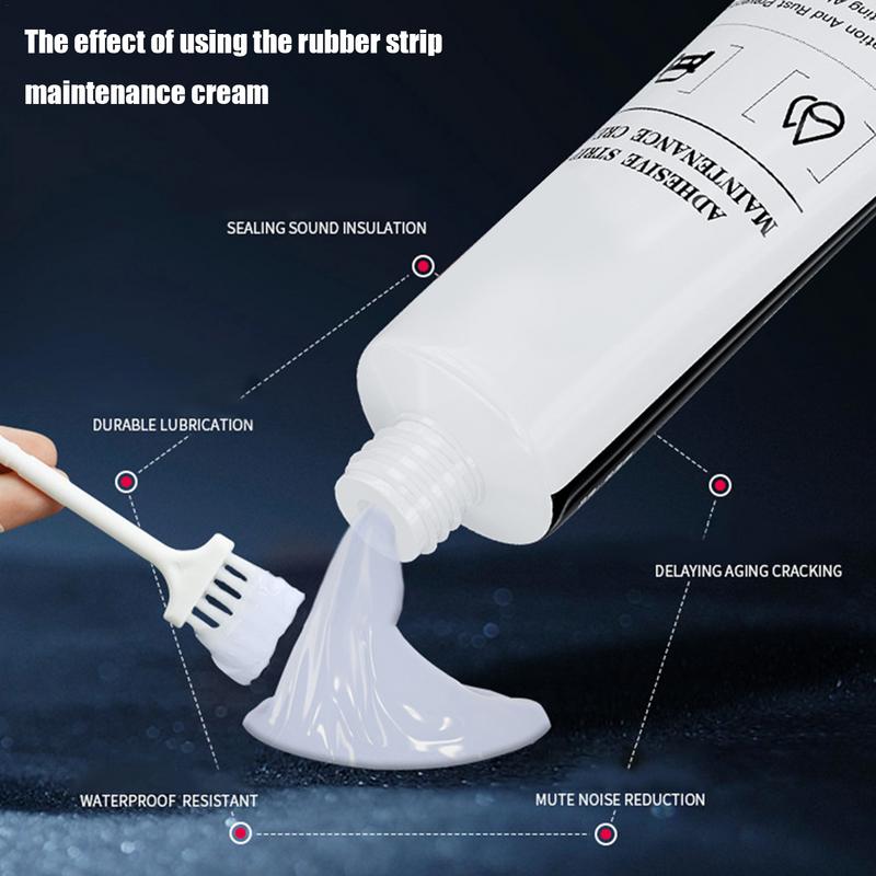 50 г автомобильная силиконовая смазка для уплотнительных колец, автомобильная резиновая полоска, силиконовая смазка, автомобильные аксессуары