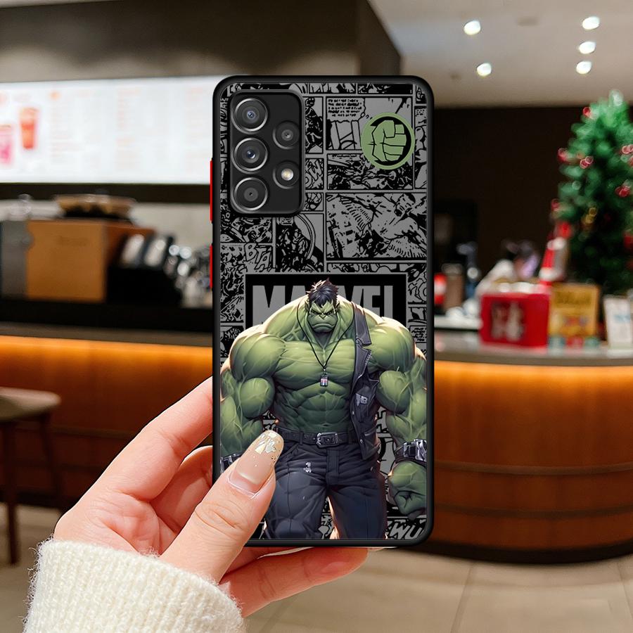 Чехол для телефона Marvel Deadpool Sipiderman для Samsung Galaxy A73 A33 A34 A36 A35 A17 A52 A16 A15 A54 A56 A55 A14 A23 A52S A72