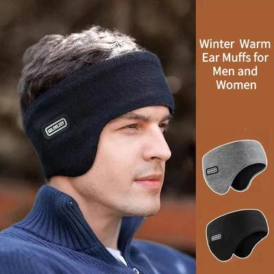 Зимние мужские мягкие и утолщенные наушники для защиты от холода и ветра Теплые наушники