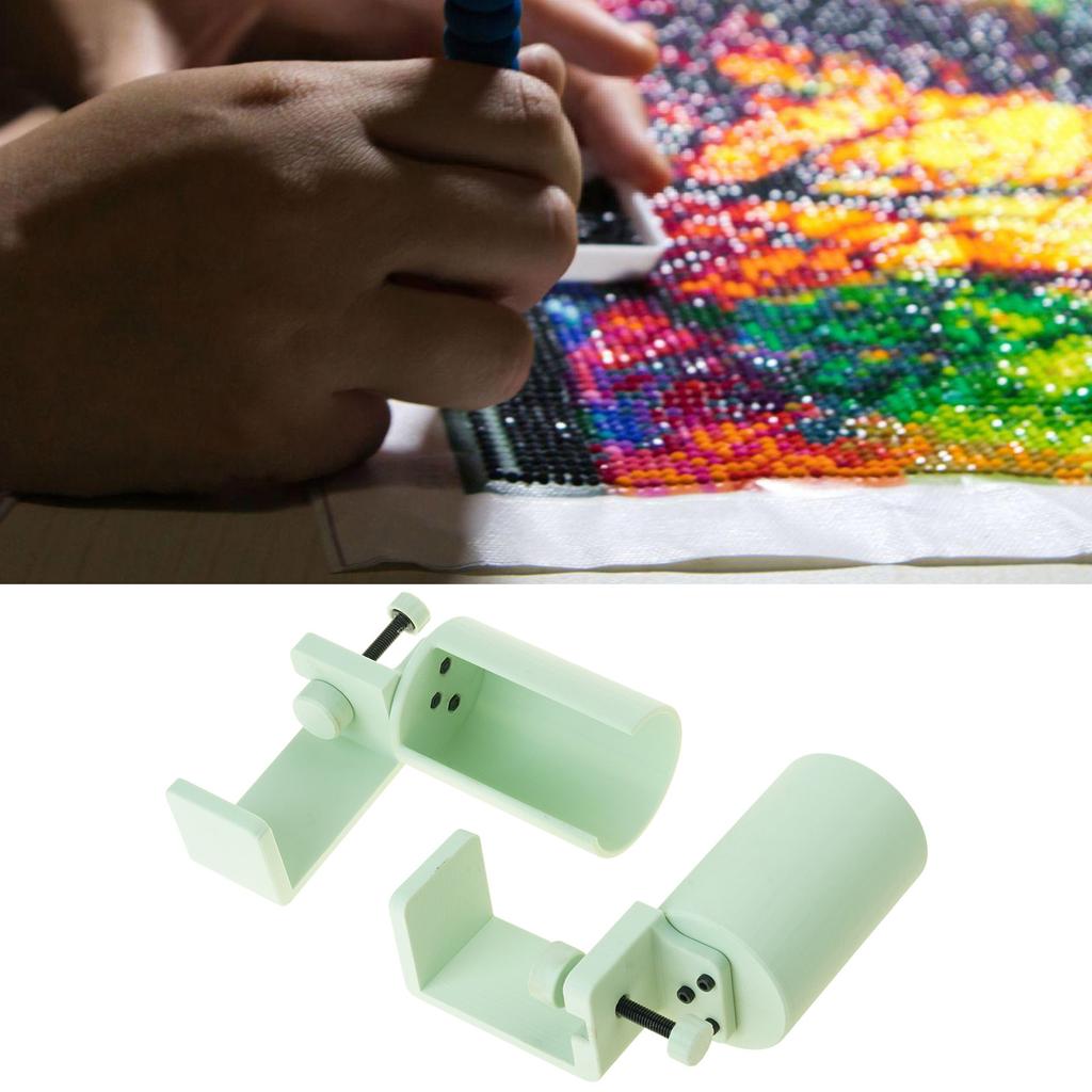 Регулируемая металлическая рамка для алмазной вышивки, держатель для холста для надежного хранения, экономящий место, инструмент для искусства и рукоделия