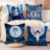 Ireland SSong of the Sea Cushion Cover Soft Plush Fabric DoubleSided Printed Sofa Cushion Cover for All Seasons Home DecorGift