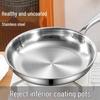 Stainless Steel Non-Stick Frying Pan with Lid