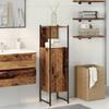 VidaXL Bathroom Cabinet Old Wood 33x33x120.5 Cm Engineered Wood, Bathroom Storage Cabinet, Cupboard of 857706
