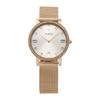 [TIMEX] Часы Timex Transcend Silver Dial Brass Mineral Glass Quartz 34MM American Watch Brand TW2W19200 Unisex Pink Gold