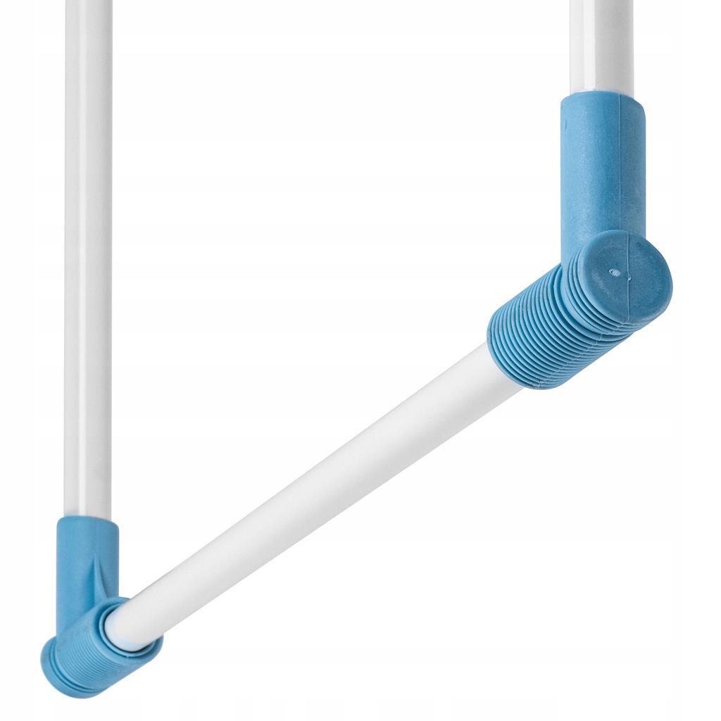 KADAX Сушилка для белья напольная 175 см для одежды складная ручки большая