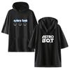 Hot Game Astro Bot Print Oversized T Shirt Women Men Boys Girls Summer Short Sleeve Hooded T-shirt Casual Loose Pullover Tops