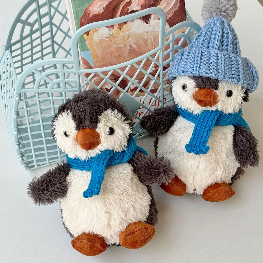 Peanut Penguin Cute Penguin Doll Girl Sleeping Doll Plush Toy Bed Pillow Doll