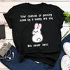 Смешная футболка "Никогда не ноль" с кроликом, милый кролик, для любителей кроликов, повседневная, для мамы, папы, на Пасху, унисекс, эластичная