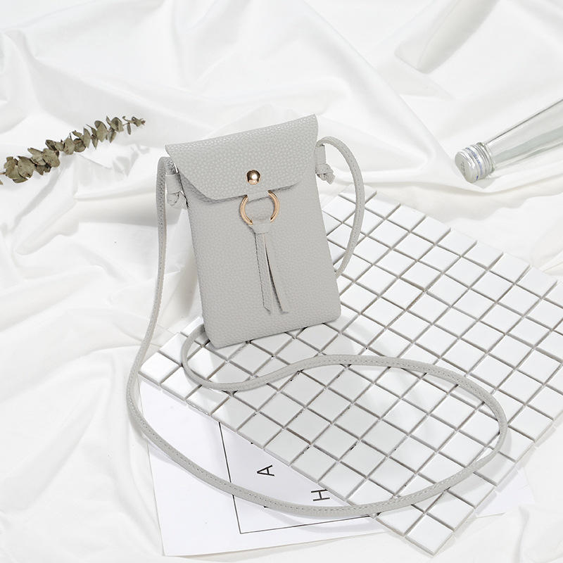 Bag Women's New Women's Bag Mini Casual Small Square Bag Shoulder Messenger Bag Mobile Phone Bag