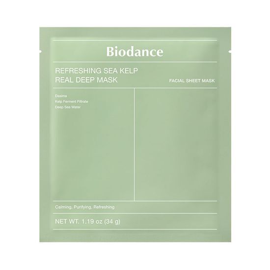 Biodance Маска Sea Kelp/Vita Real Deep Mask 4 листа, 2 вида, выберите 1