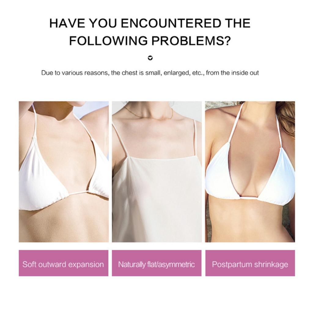 Увеличение груди Быстрый рост Укрепление и подтяжка Уход Подтяжка Улучшение провисания груди