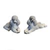 Resin Dog Figurines For Modern Home Decor Gift For Pet Enthusiasts