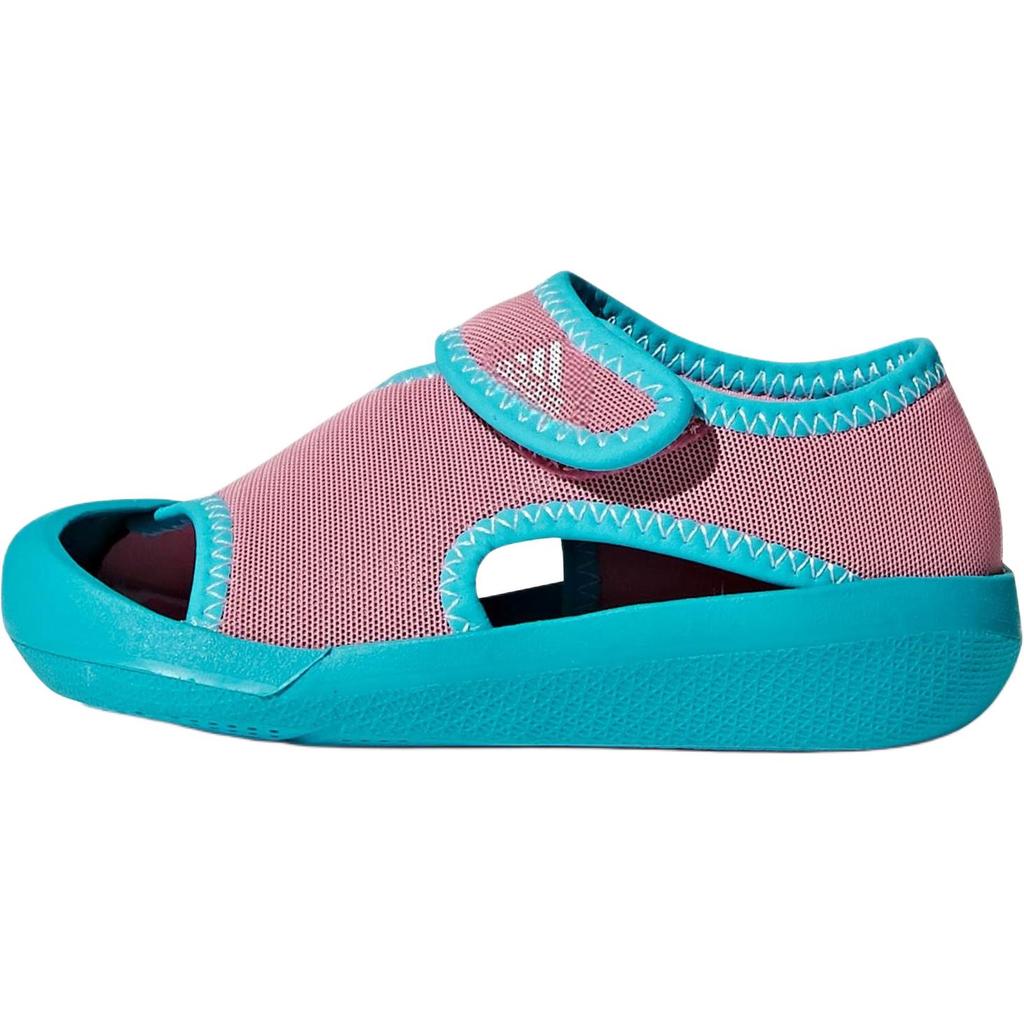 Adidas Sandalfun I Fashionable Versatile Non-Slip Durable Low-Top Walking Shoes Baby Shoes Pink BY2240