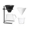 KINTO SCS-S04 Brewer Stand Set, 4-Cup Coffee, Dishwasher Safe, Gift, 27573