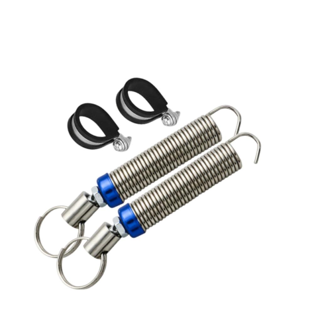 2/4Pcs Metal Springs Car Boot Lid Lifting Spring Clamp Trunk Lifter  Trunk Lid Automatically Open