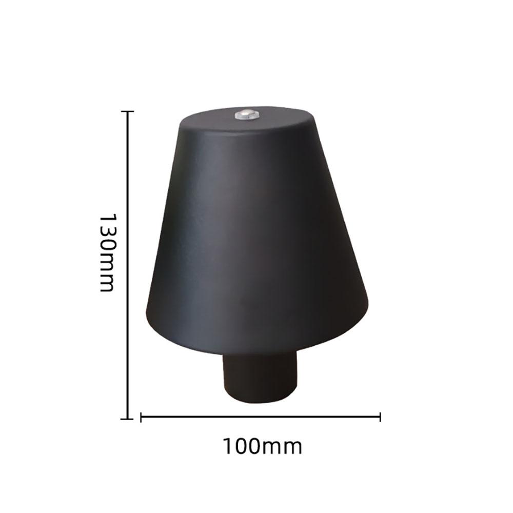 Беспроводная настольная лампа LED затемняющая металлическая винная бутылка лампа съемная портативная зарядка ночник декоративная атмосфера лампа