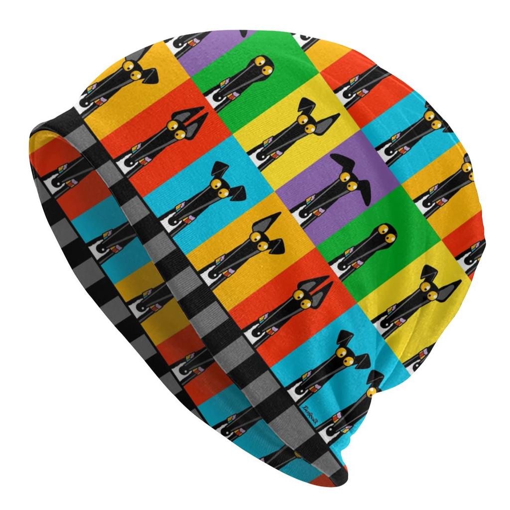 Greyhound On William Morris Marigolds Slouchy Beanie Hats Whippet Sihthound Dog Art Knitted Skullies Beanies Cap for Outdoor Ski